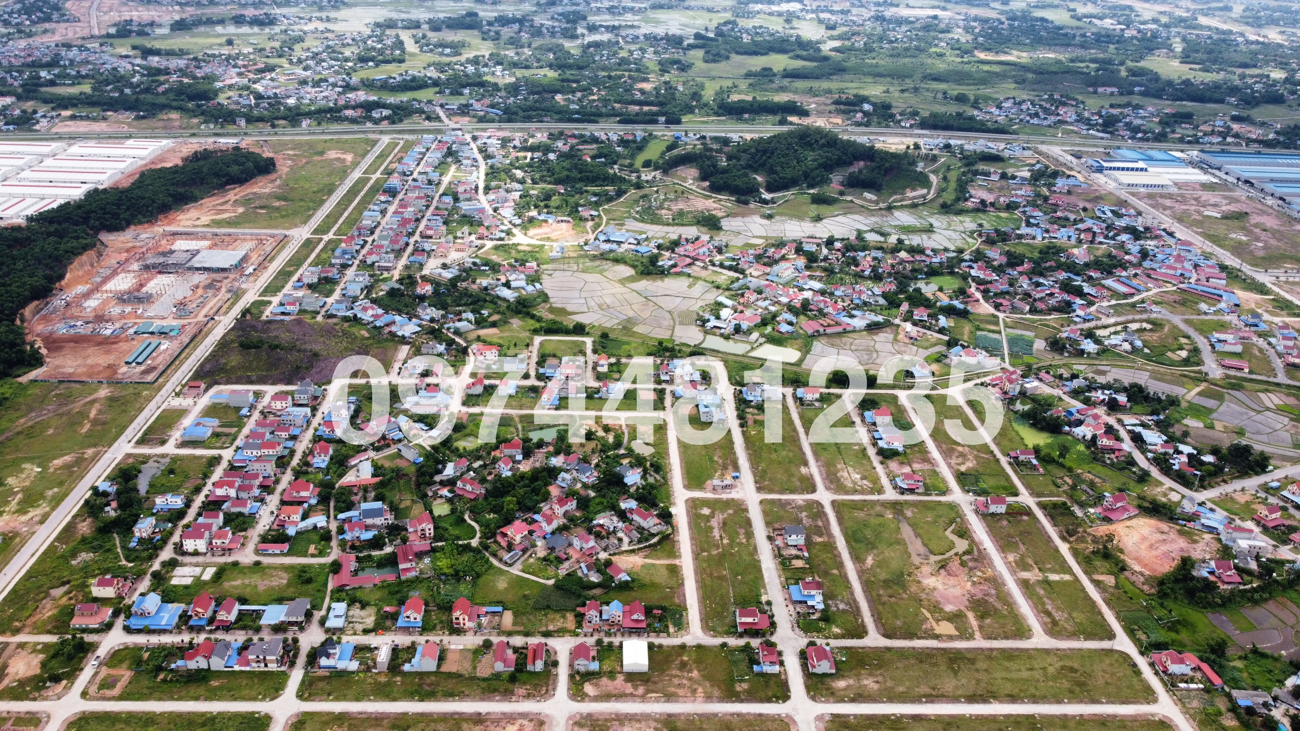 Bán đất đấu giá Khu dân cư xã Hồng Tiến thị xã Phổ Yên tỉnh Thái Nguyên.