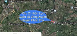 DG02 khu X1 thôn Lục Xuân xã Võng Xuyên huyện Phúc Thọ thành phố Hà Nội