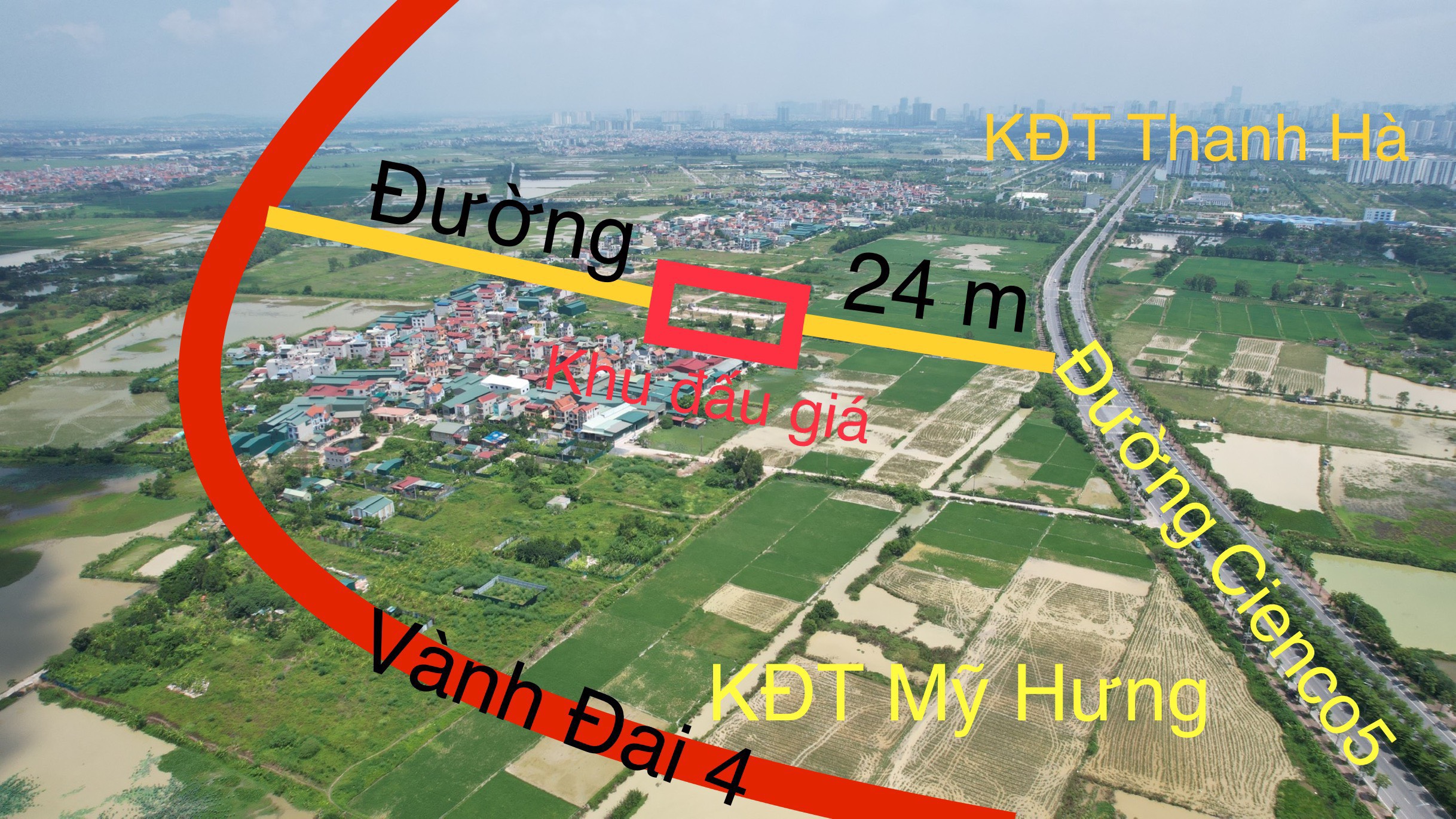 LK02-18 Khu Đồng Đế xã Cự Khê huyện Thanh Oai Tp Hà Nội.