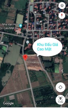 LK37 Khu Cửa Chùa thôn Cao Mật Hạ xã Thanh Cao huyện Thanh Oai Tp Hà Nội.