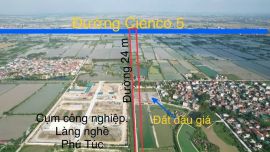 DG01 Khu Ải Mạ thôn Lưu Đông xã Phú Túc huyện Phú Xuyên Tp Hà Nội.