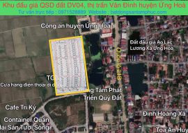 Lô LK01-14 đất đấu giá thị trấn Vân Đình huyện Ứng Hòa