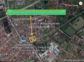 Lô ONT-24 đất đấu giá xã Vân Tảo huyện Thường Tín 