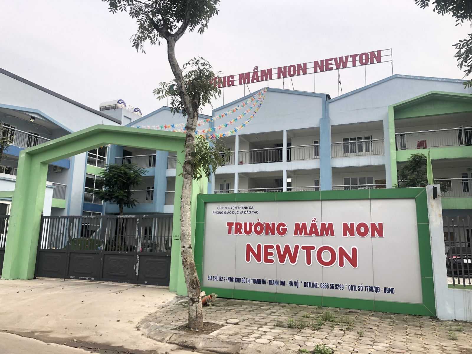 Trường mầm non Newton tại đô thị Thanh Hà