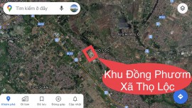 TT3-21 đất đấu giá Đồng Phươm xã Thọ Lộc huyện Phúc Thọ Tp Hà Nội.