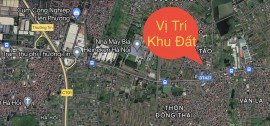 LK55 Khu đấu giá thôn Nỏ Bạn xã Vân Tảo huyện Thường Tín thành phố Hà Nội.