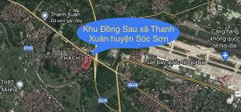 LK01 khu Đồng Sau thôn Thạch Lỗi xã Thanh Xuân huyện Sóc Sơn Tp Hà Nội.