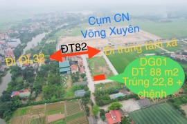 DG01 khu X1 thôn Lục Xuân xã Võng Xuyên huyện Phúc Thọ thành phố Hà Nội.