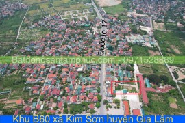 lk06 khu B60 xã Kim Sơn huyện Gia Lâm TP Hà Nội