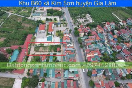 lk03 khu B60 xã Kim Sơn huyện Gia Lâm TP Hà Nội