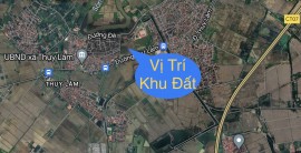 LK6-17 Khu Đấu Giá xã Thụy Lâm huyện Đông Anh tp Hà Nội.