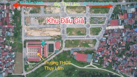 LK6-33 Khu Đấu Giá xã Thụy Lâm huyện Đông Anh tp Hà Nội.