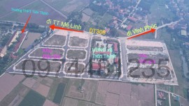 LK4-10 Khu đấu giá thôn Chu Trần xã Tiến Thịnh huyện Mê Linh thành phố Hà Nội.